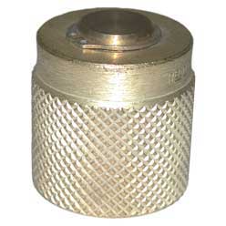 PLUG, COUPLING BRASS - Cap With Chain & Ring